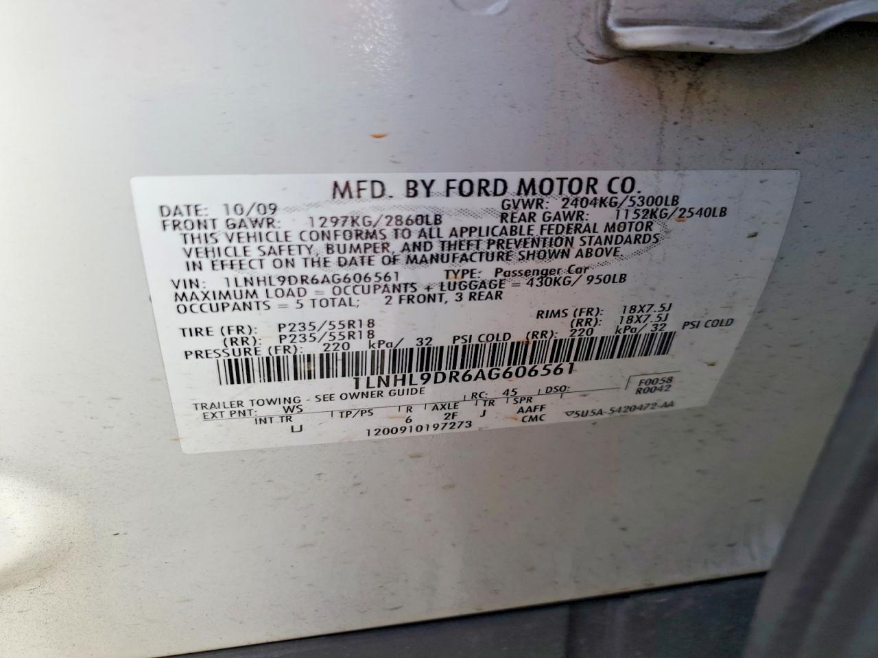 Lincoln MKS