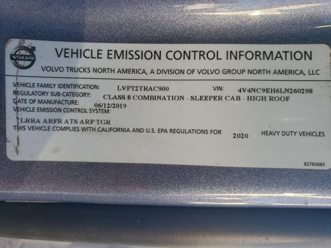 Volvo Vn Vnl