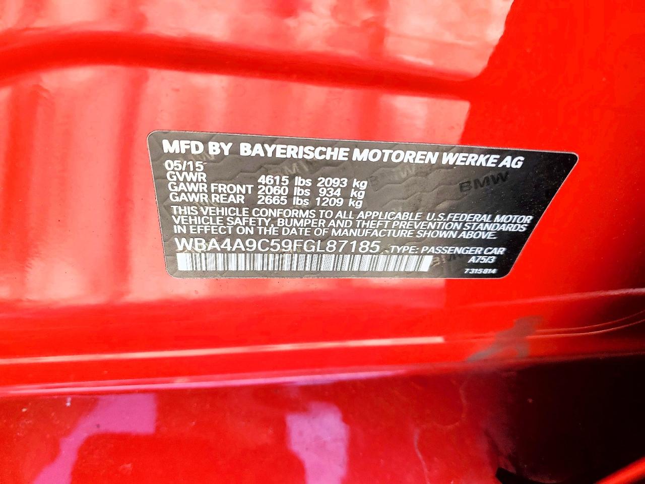 BMW 4 Series I Gran Coupe Sulev