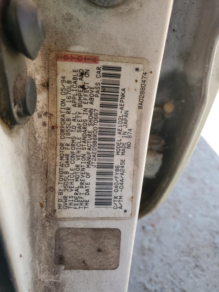 Toyota Corolla Dx