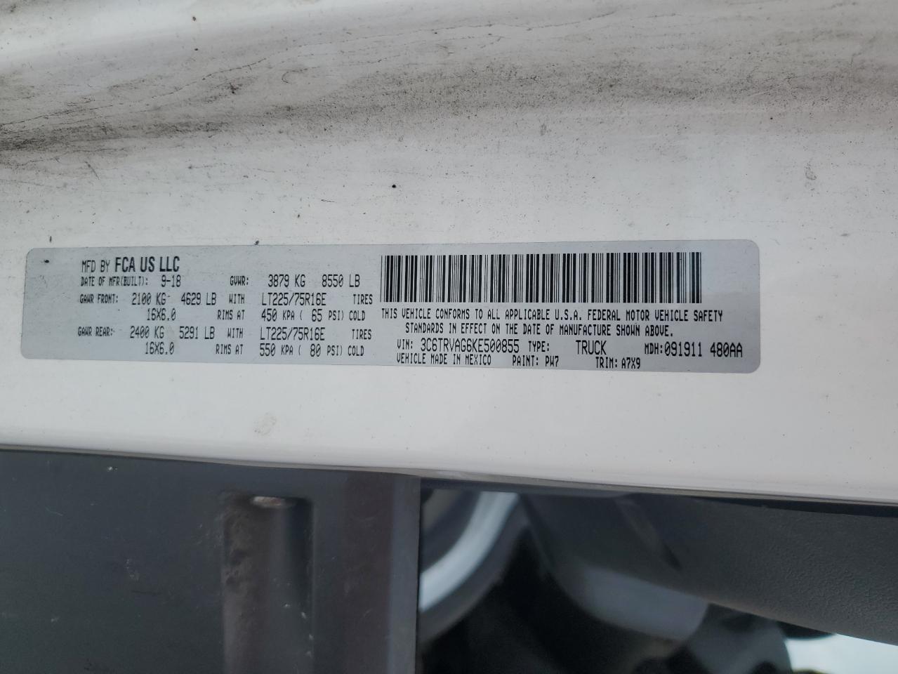 Ram Promaster 1500 Standard