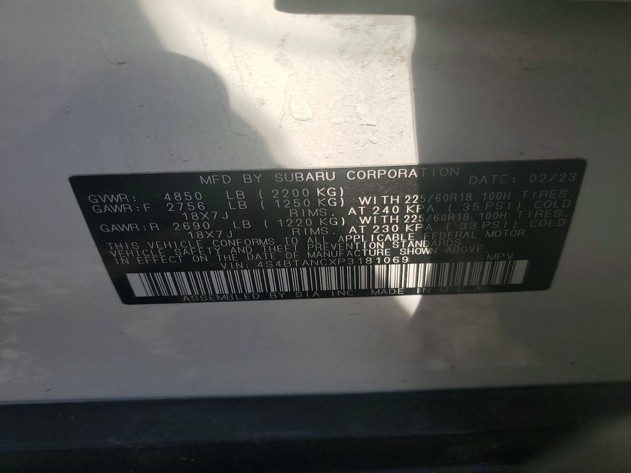 Subaru Outback Limited