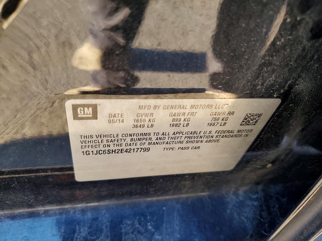 Chevrolet Sonic Lt