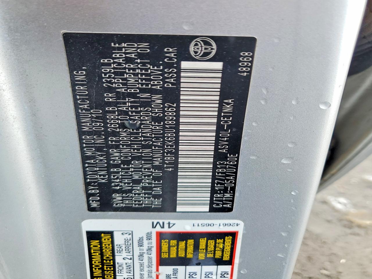 Toyota Camry Base