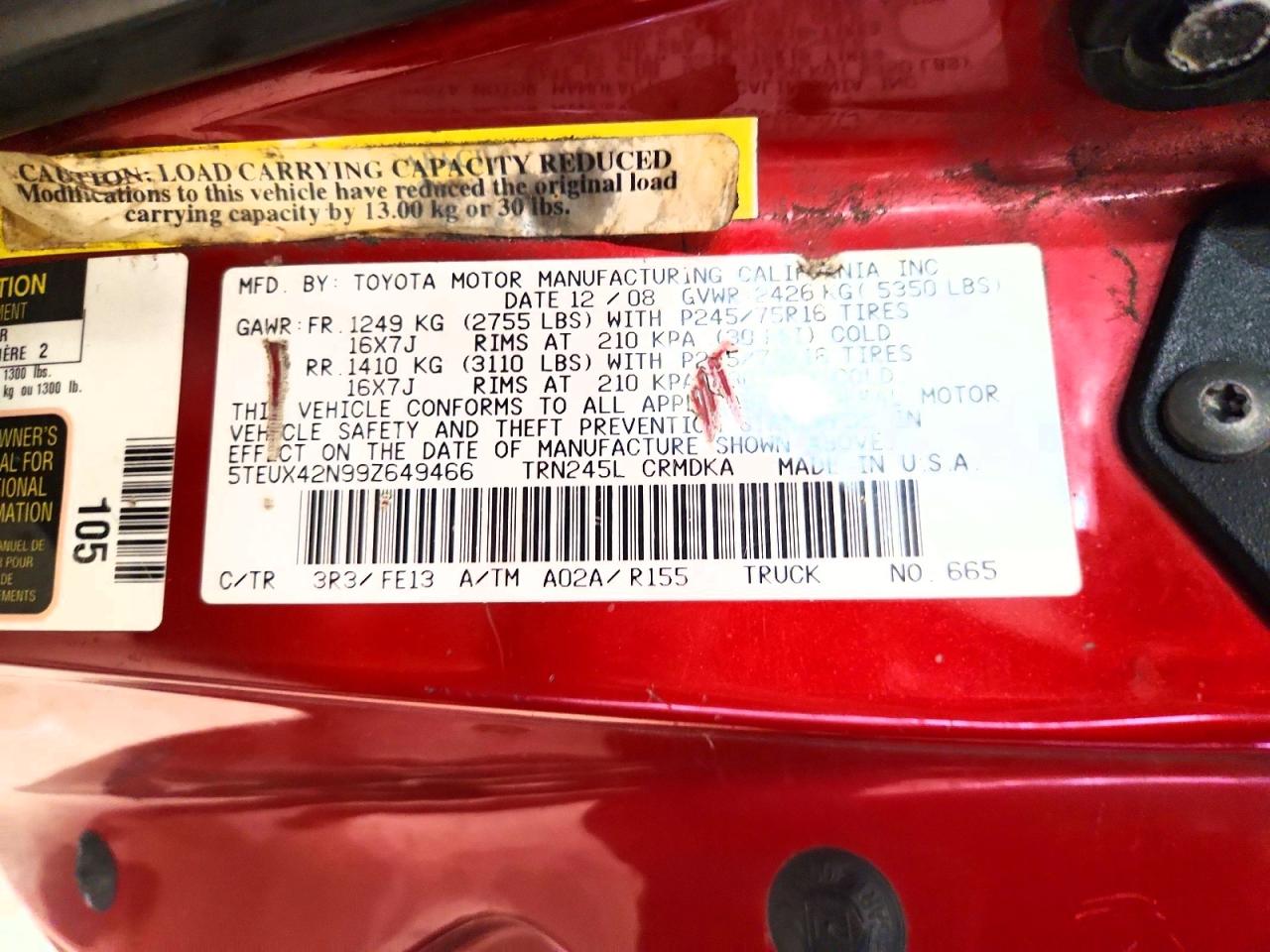 Toyota Tacoma Base