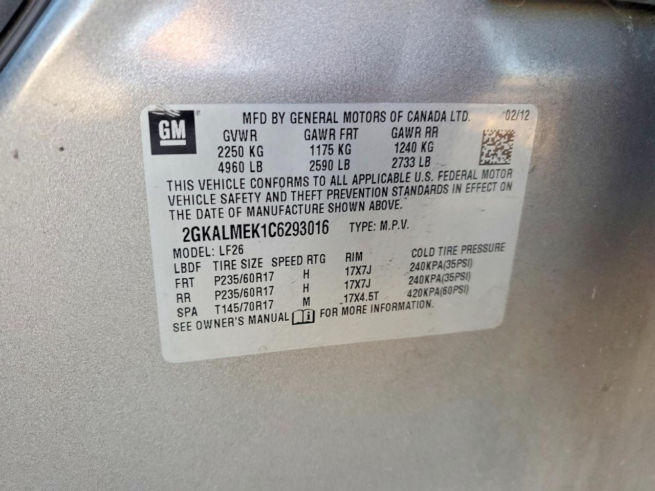 GMC Terrain Sle