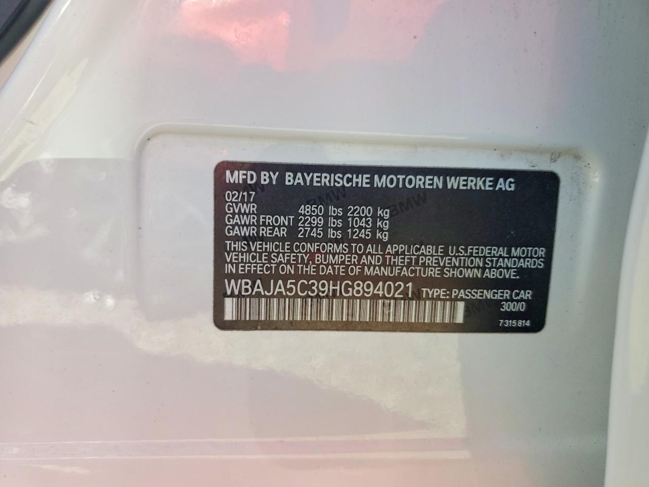 BMW 5 Series I