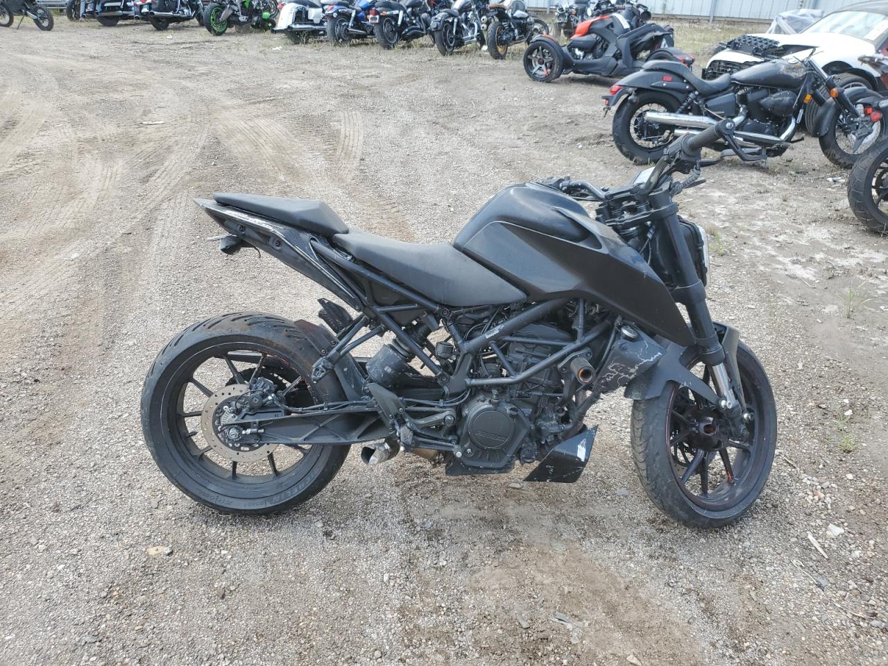 Salvage KTM 200 Duke Image