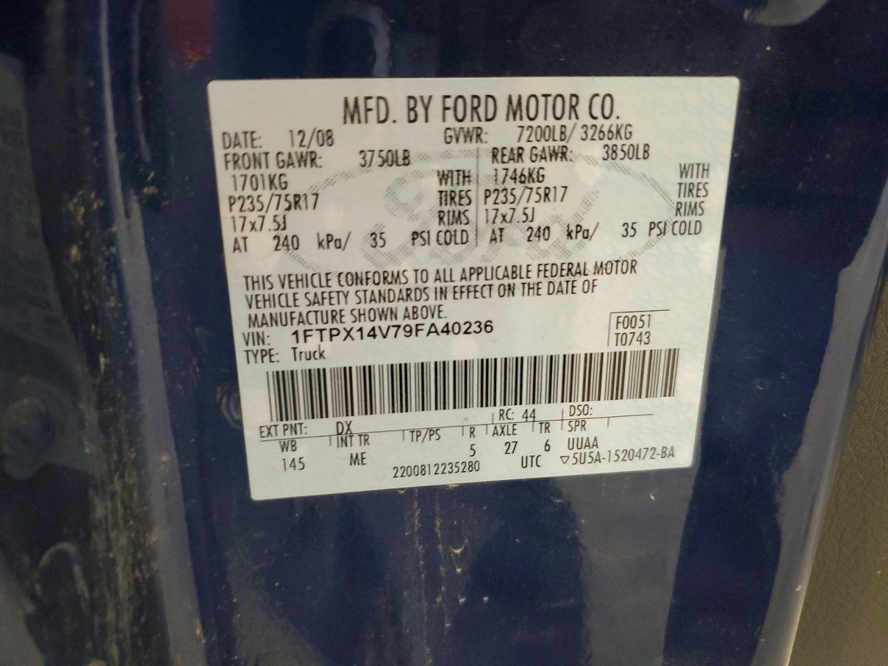 Ford F-150 Super Cab