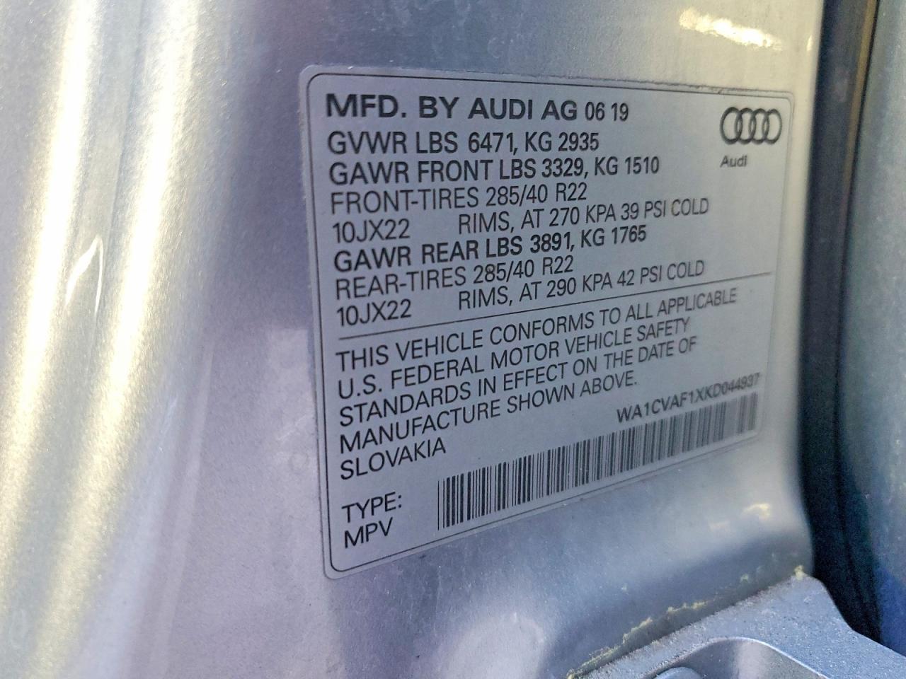 Audi Q8 Prestige