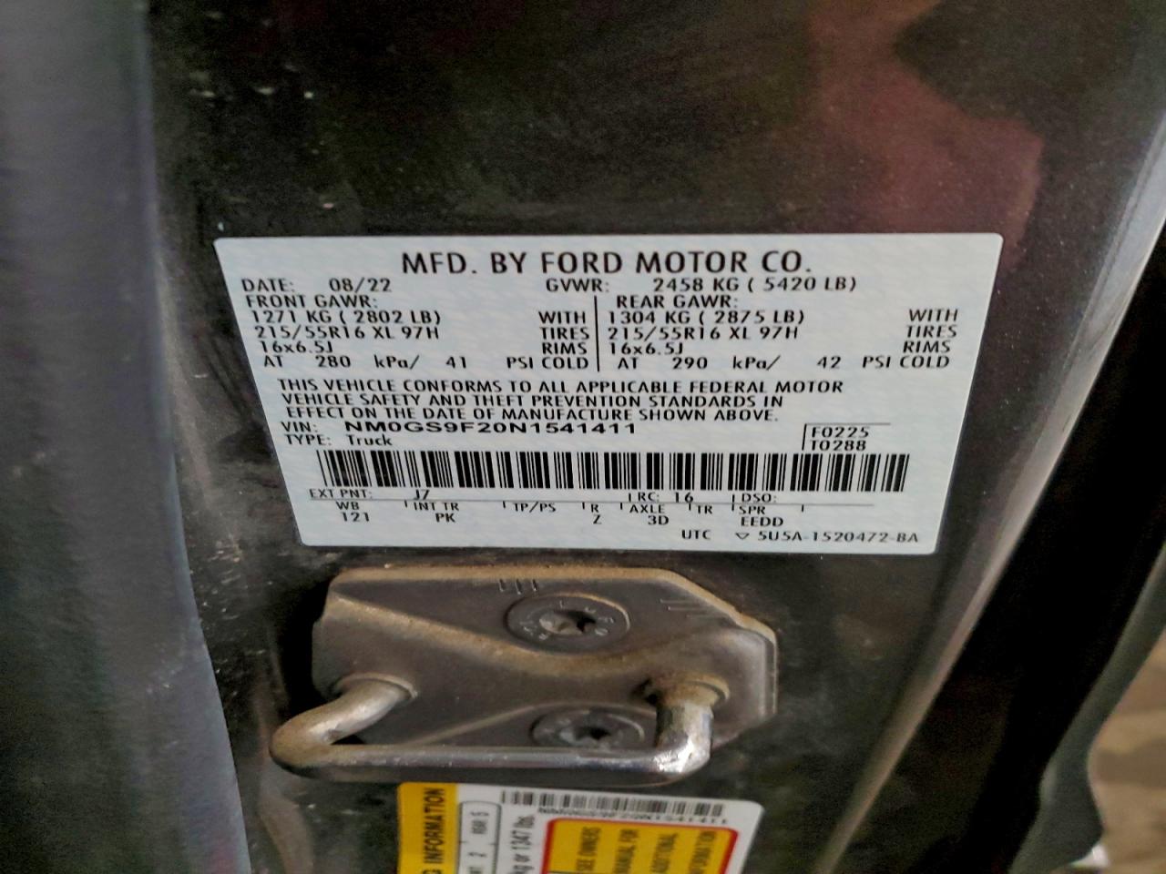 Ford Transit Titanium