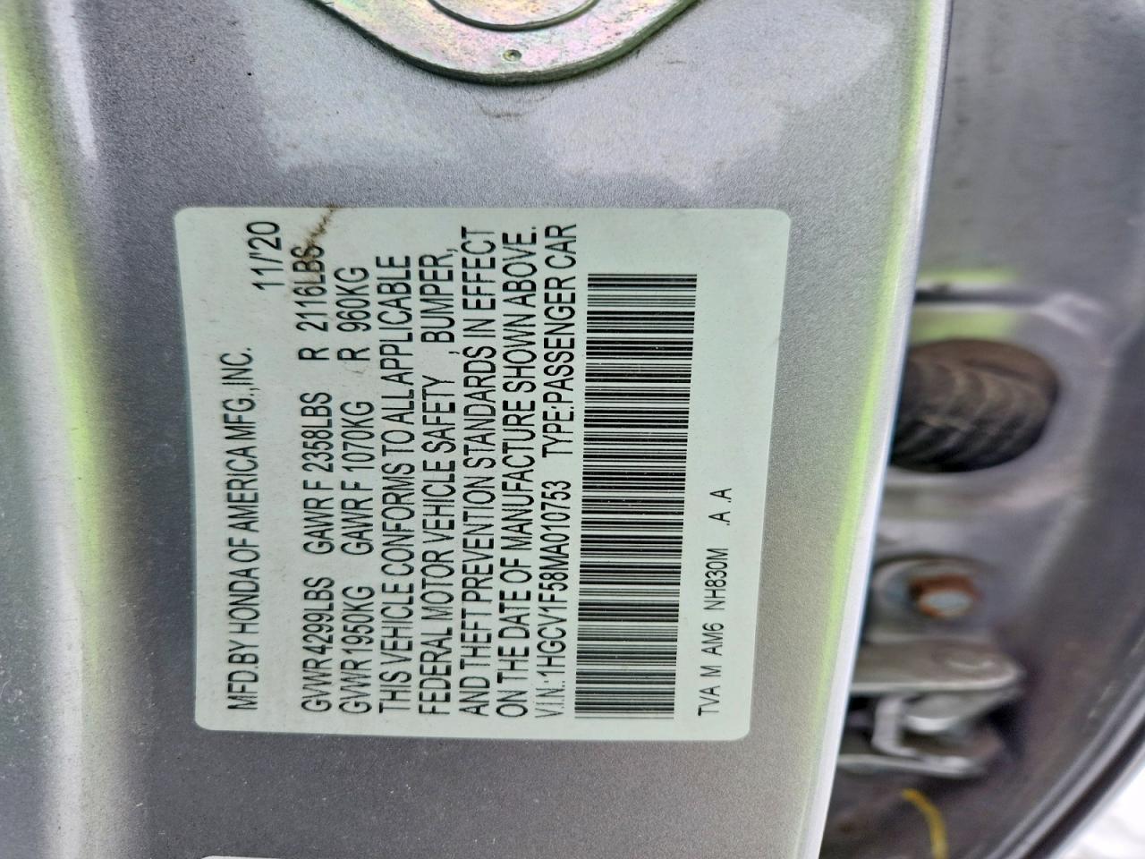 Honda Accord Exl