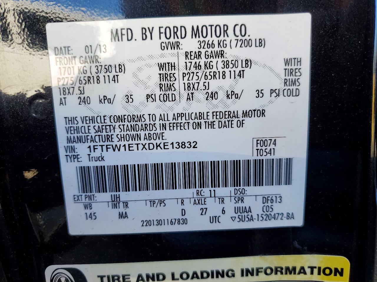 Ford F-150 Supercrew