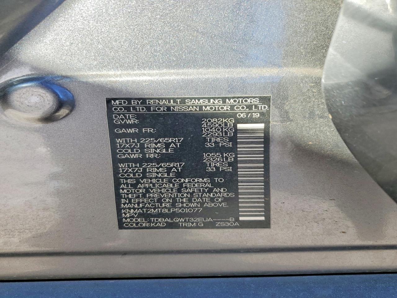 Nissan Rogue S