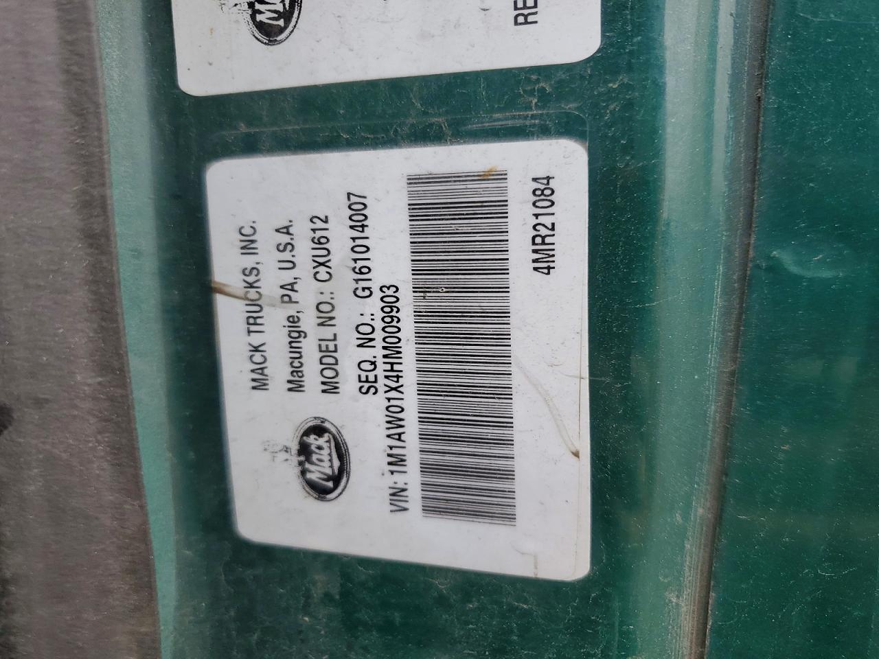 Mack 600 Cxu600