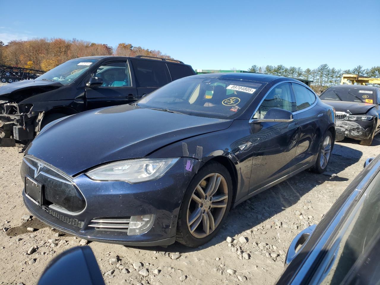 Salvage Tesla Model S Image