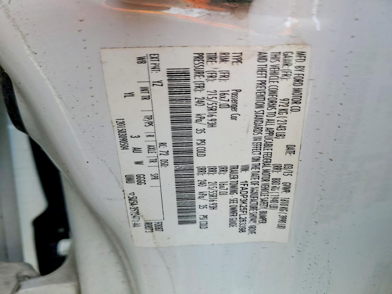 Ford Focus Se