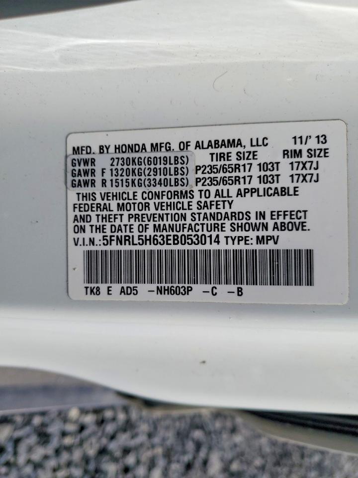Honda Odyssey Exl