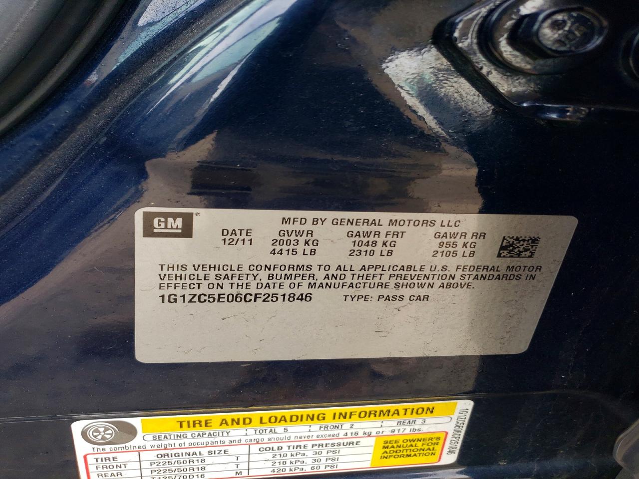 Chevrolet Malibu 1lt