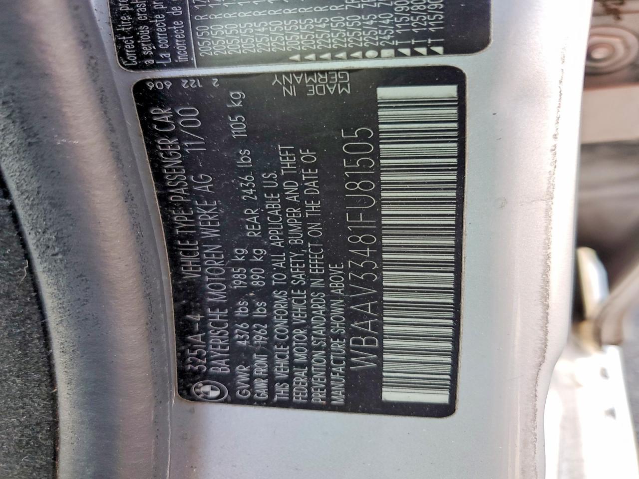 BMW 3 Series I