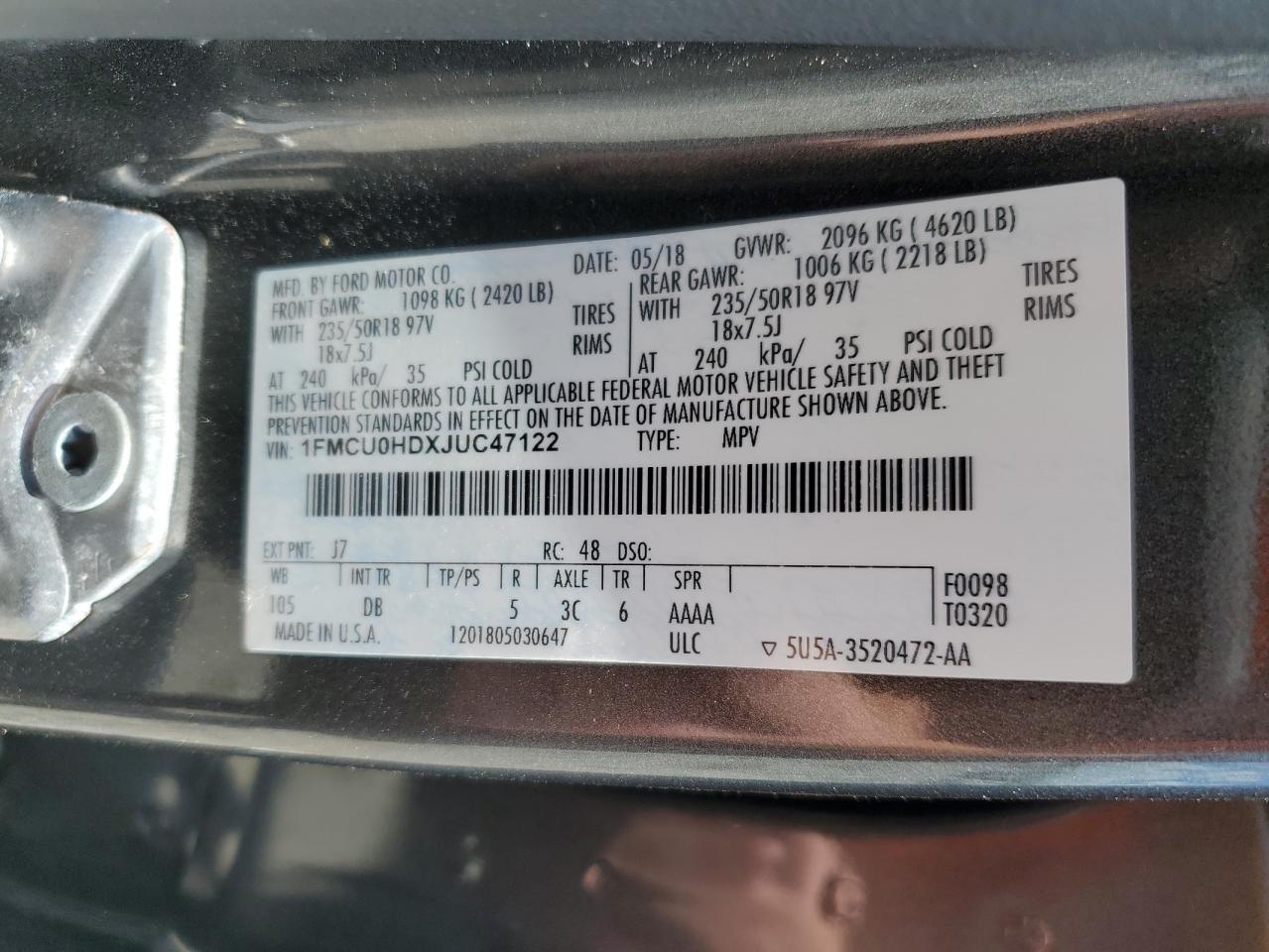 Ford Escape Sel