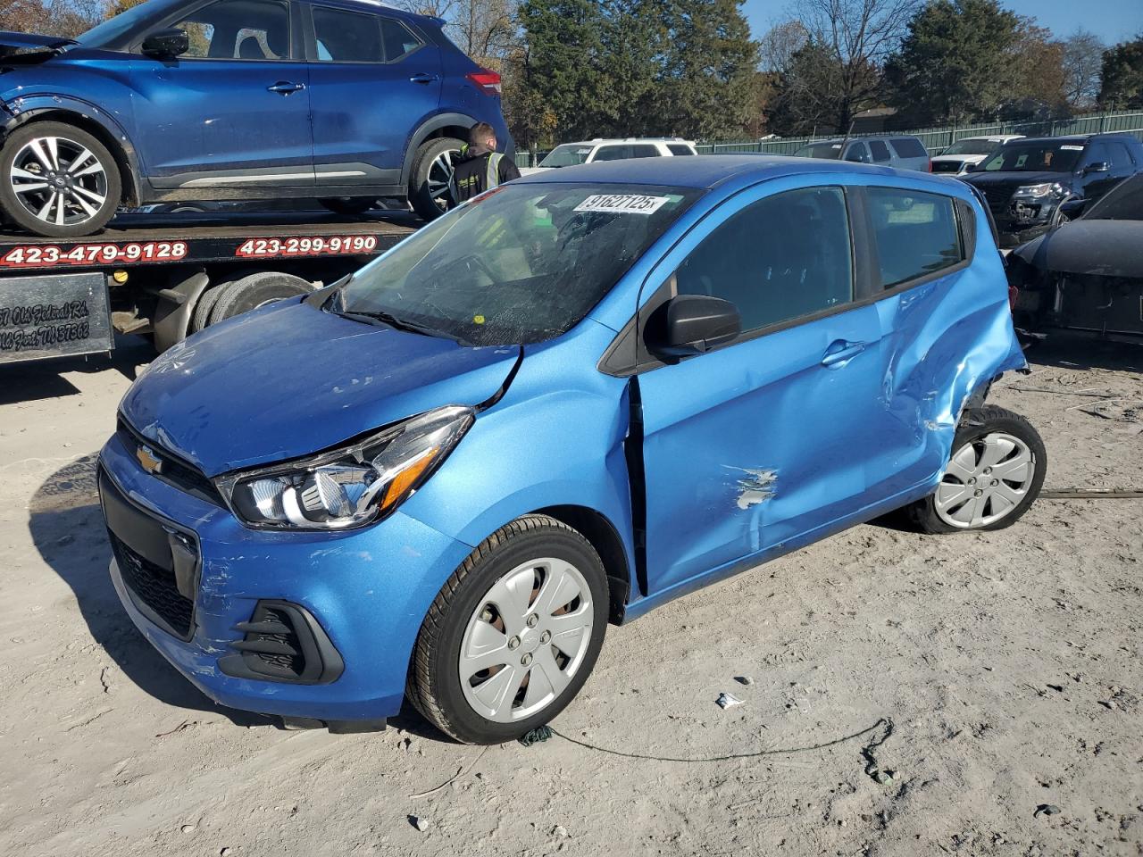Salvage Chevrolet Spark Image