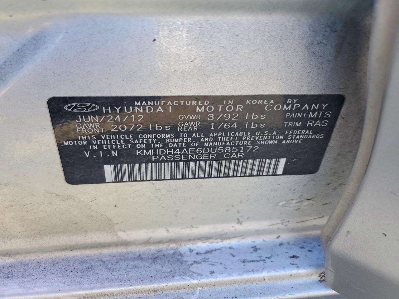 Hyundai ELANTRA Gls