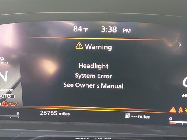 INFINITI Qx Sensory Awd