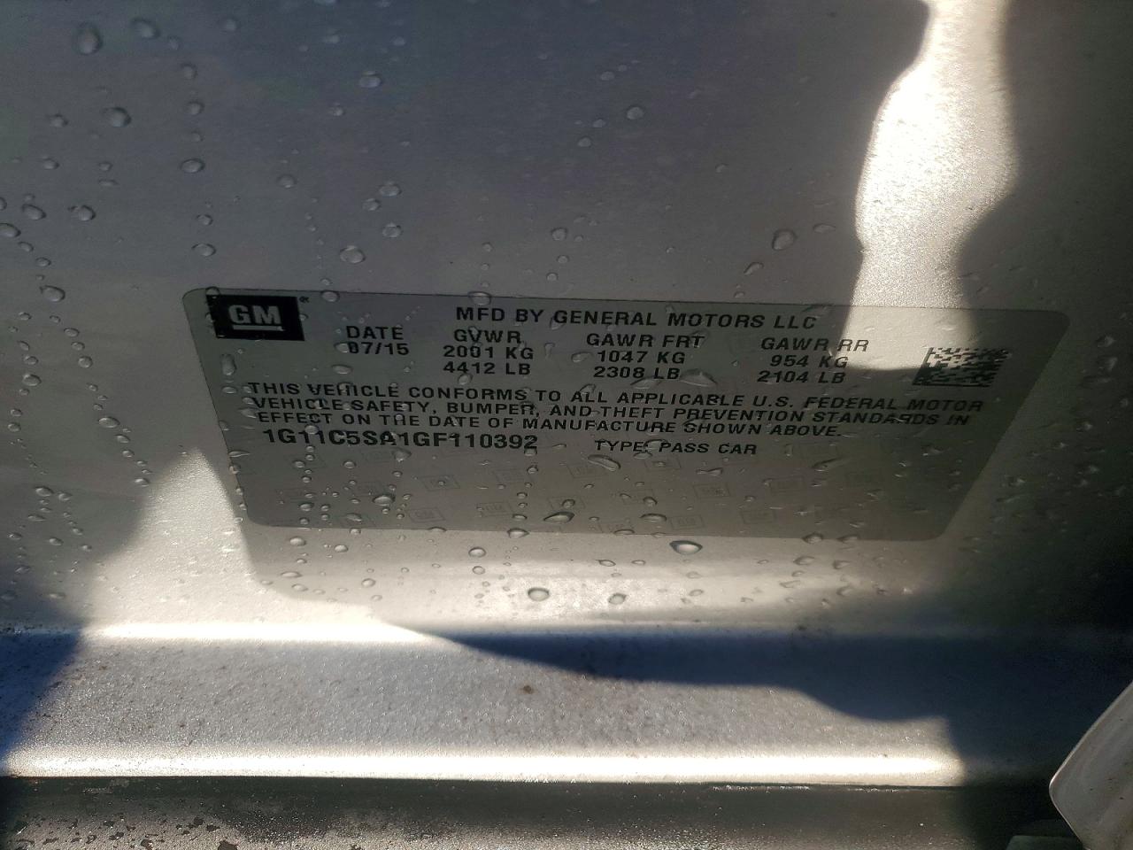 Chevrolet Malibu Lt