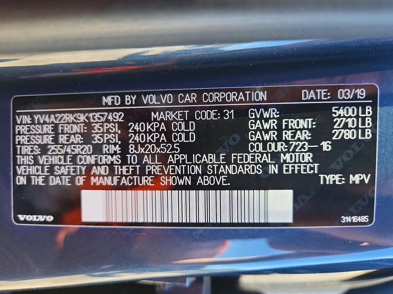 Volvo XC60 T6