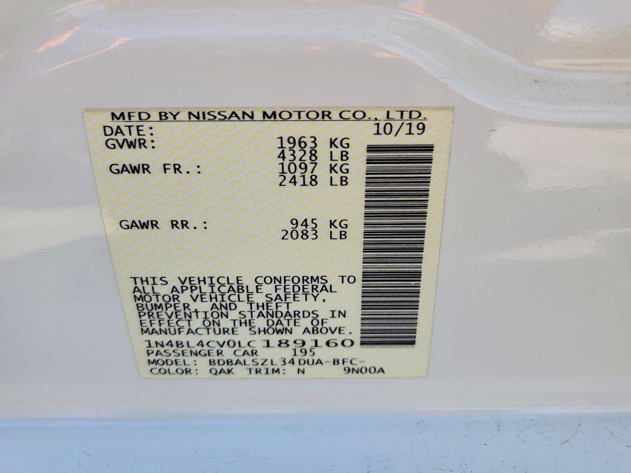 Nissan Altima 2.5 Sr