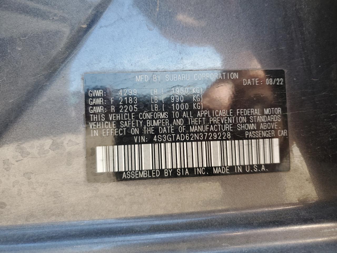 Subaru Impreza Premium