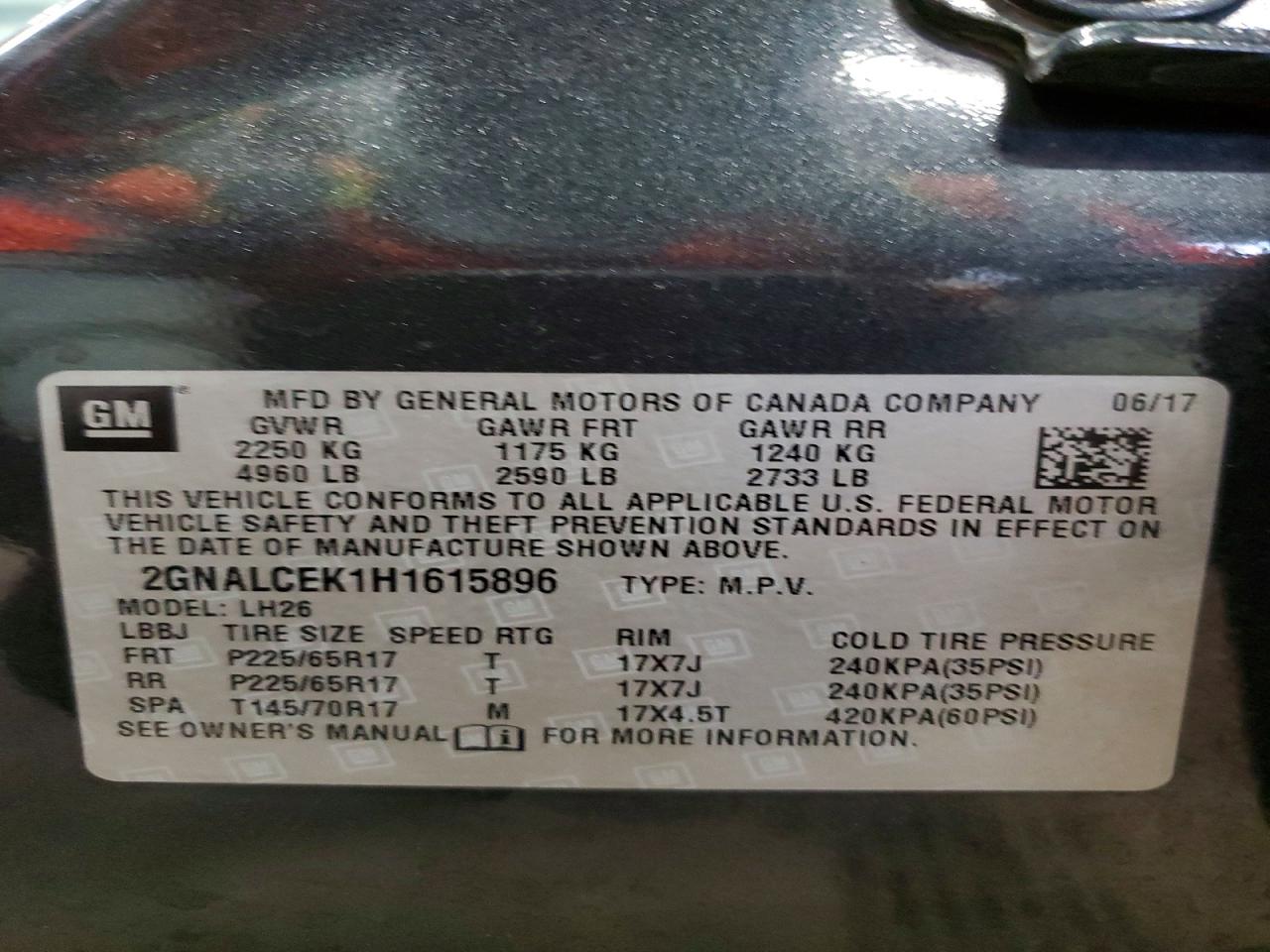 Chevrolet Equinox Lt