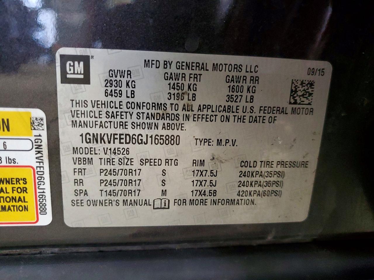 Chevrolet Traverse Ls