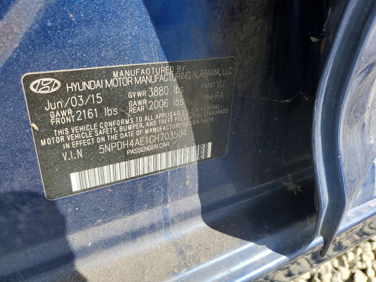 Hyundai ELANTRA Se
