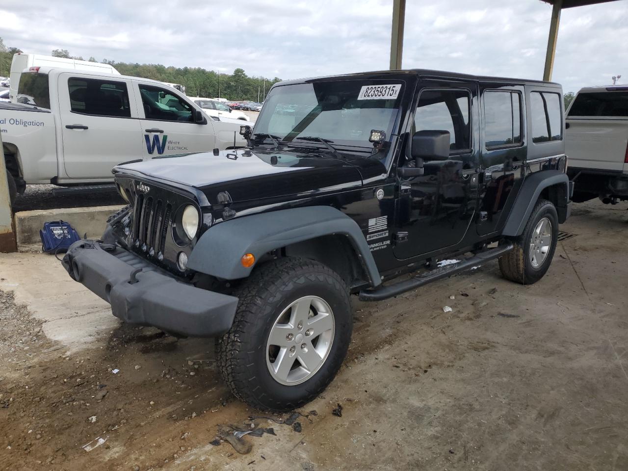 Salvage Jeep Wrangler Image