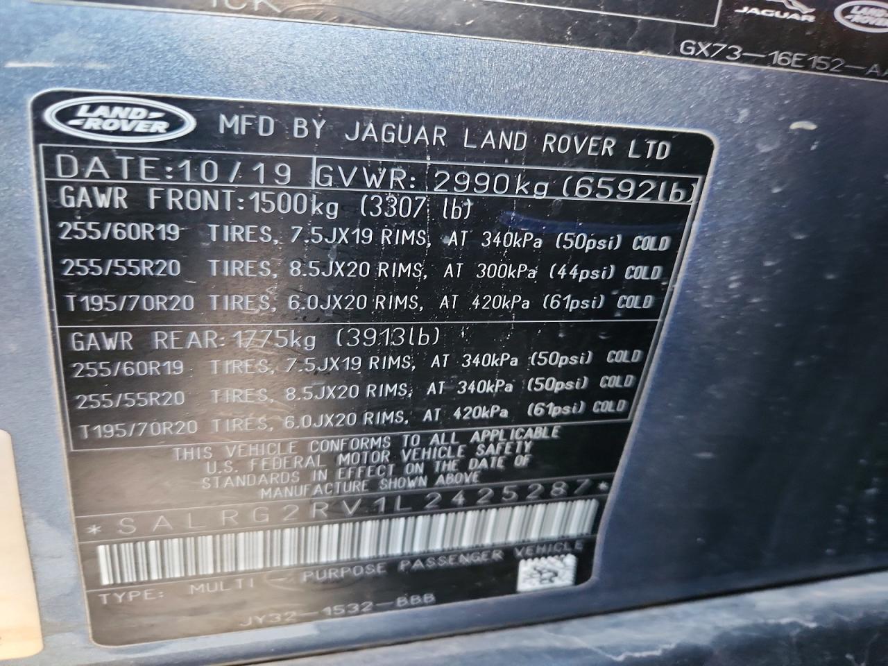 Land Rover Discovery Se