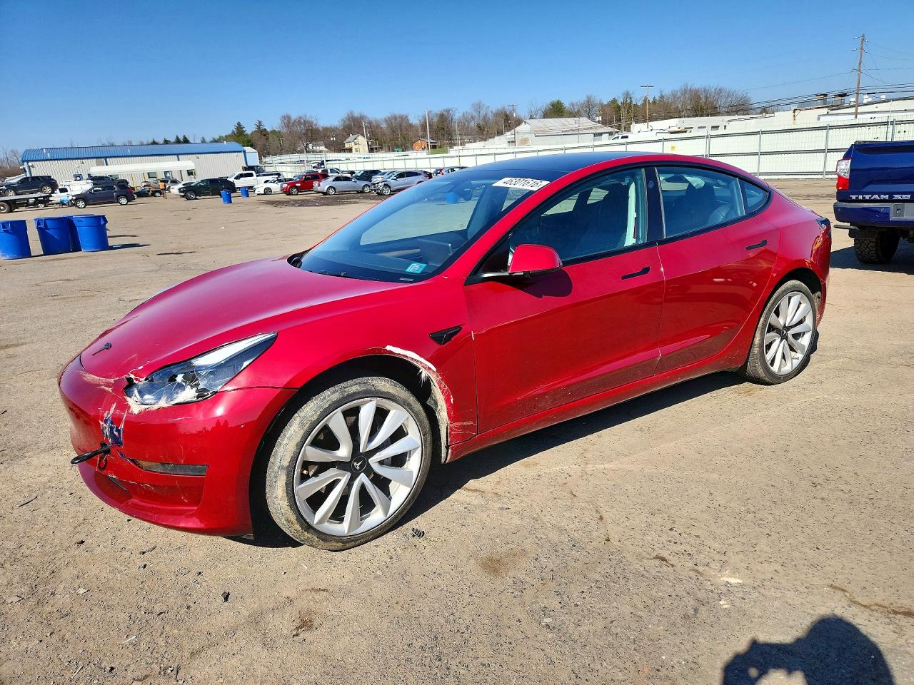 Salvage Tesla Model 3 Image