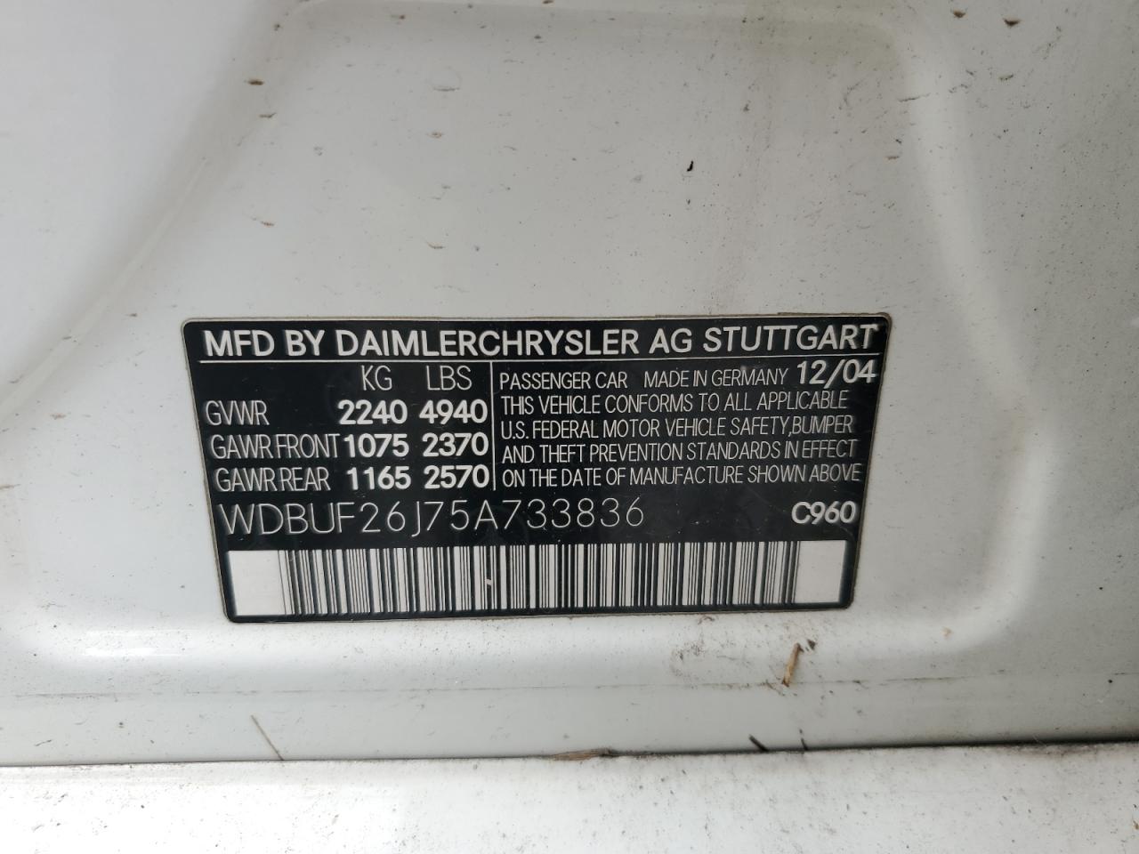 Mercedes-Benz E-Class 320 Cdi