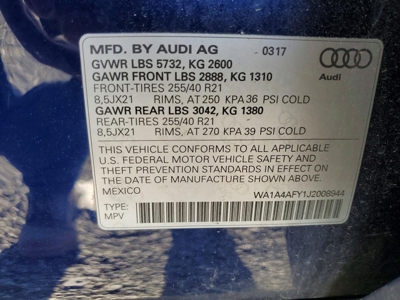 Audi Sq Premium Plus