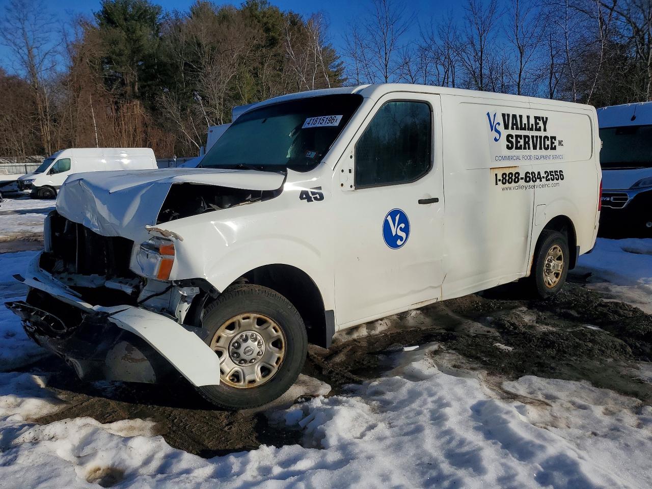 Salvage Nissan Nv Image