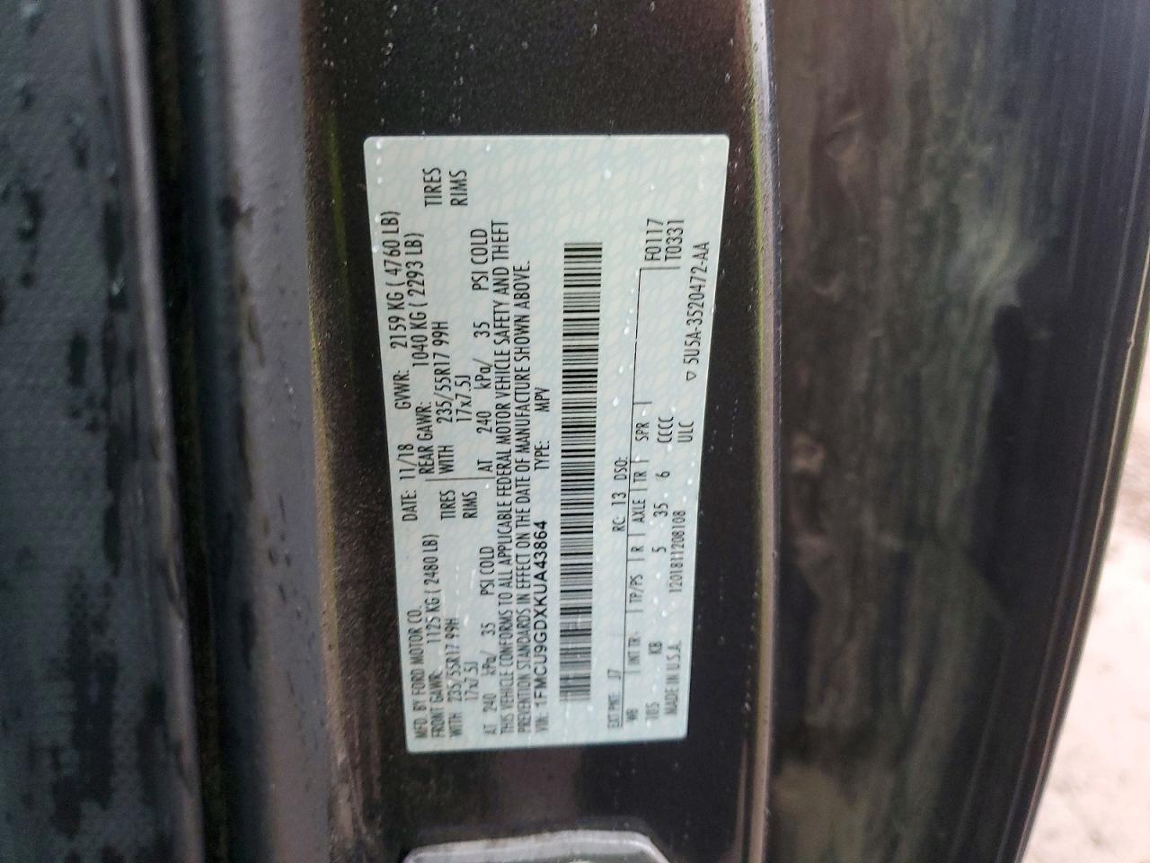 Ford Escape Se