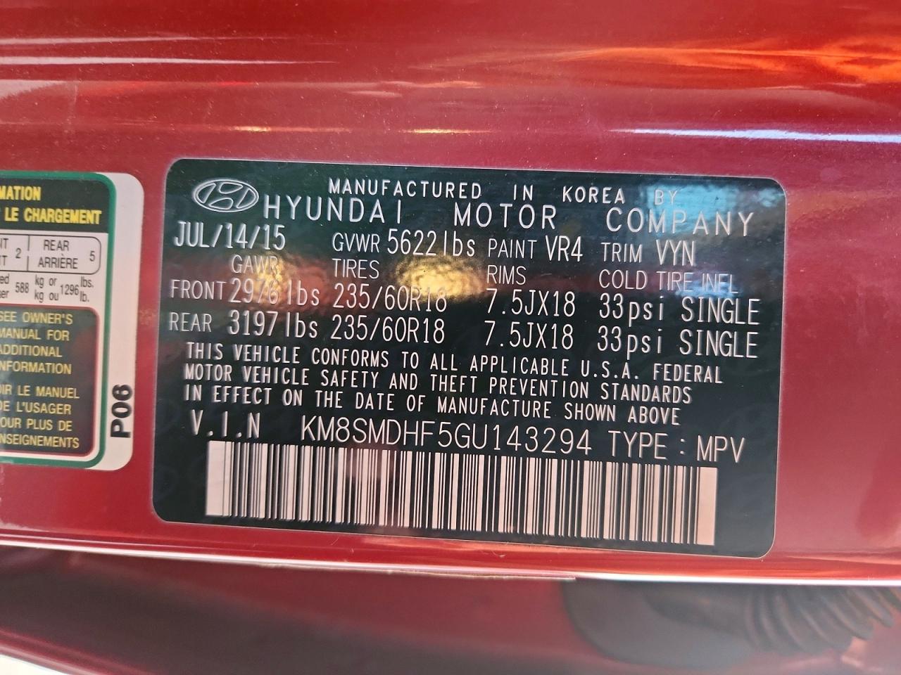 Hyundai SANTA FE Se