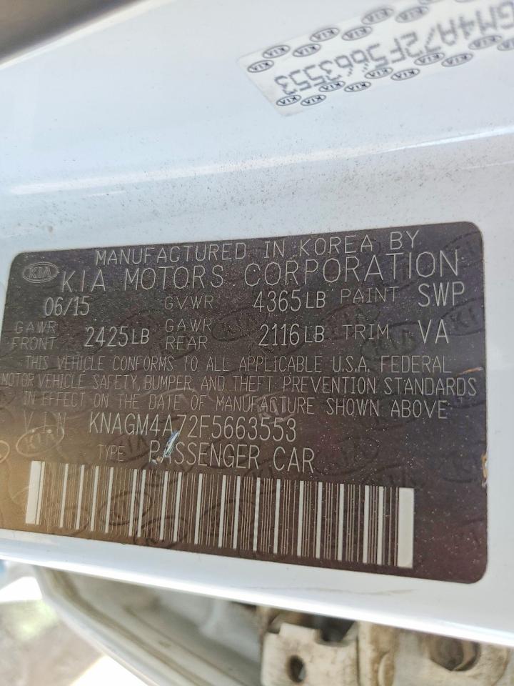 Kia Optima Lx