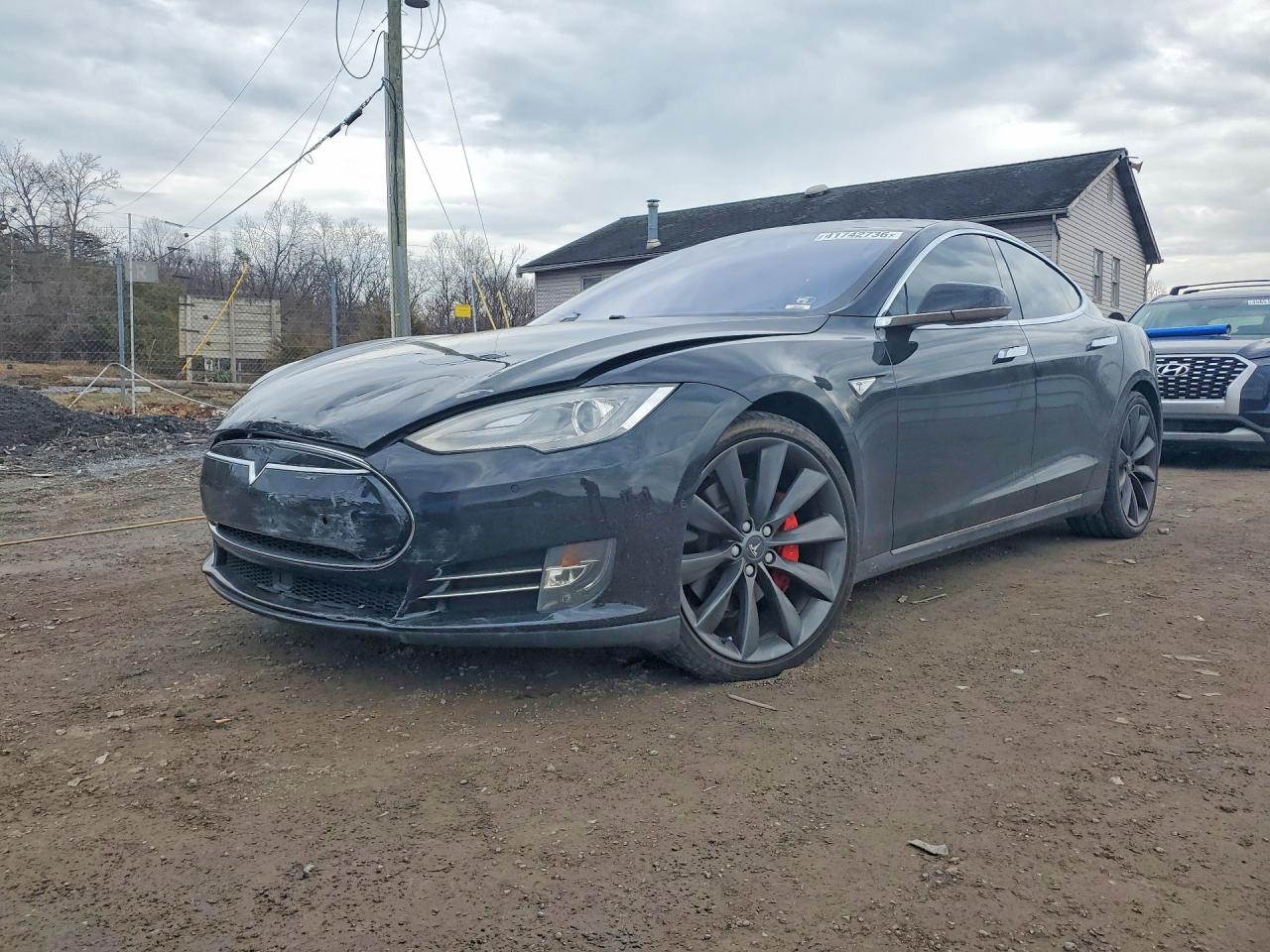 Salvage Tesla Model S Image