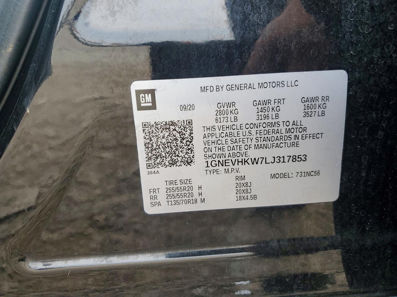 Chevrolet Traverse Lt