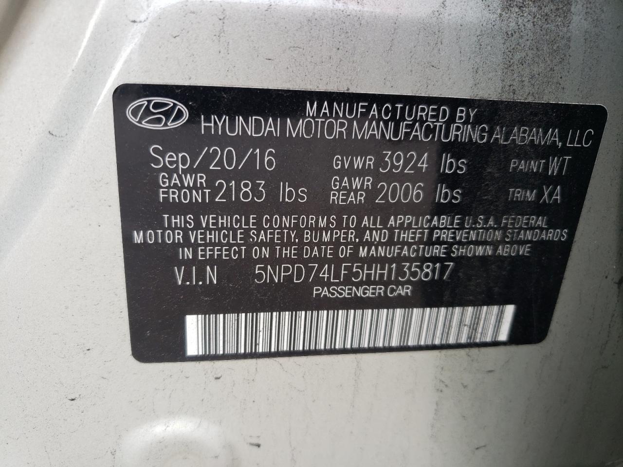 Hyundai ELANTRA Se