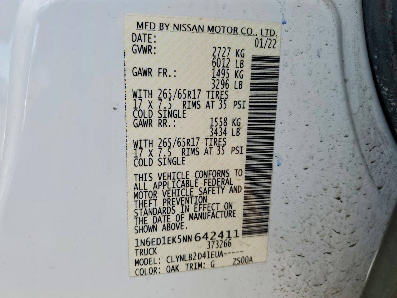 Nissan Frontier