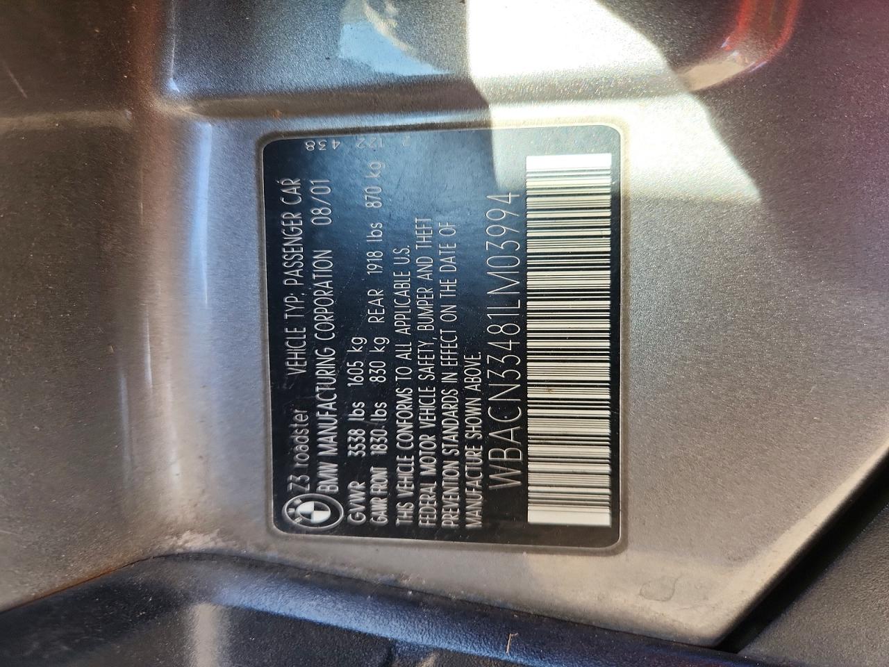 BMW Z Series 2.5