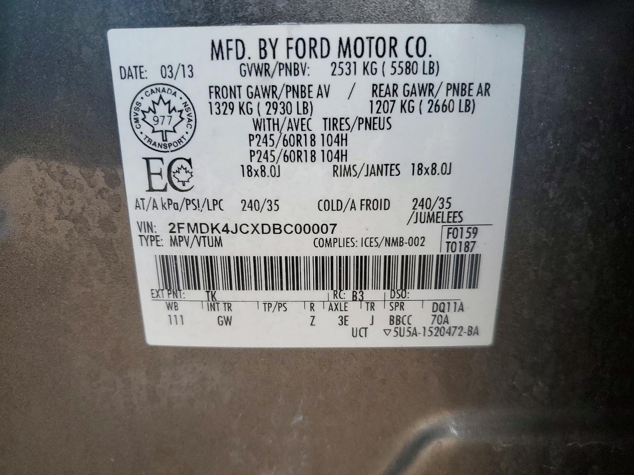 Ford Edge Sel